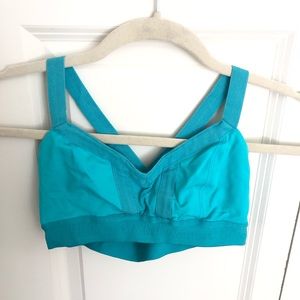 Lululemon Teal Sports Bra Size 4